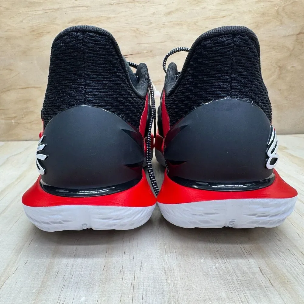 NEW Under Armour Curry Fox 2 Mens Sz 15 Red Black Sneakers Shoes 6011008-008